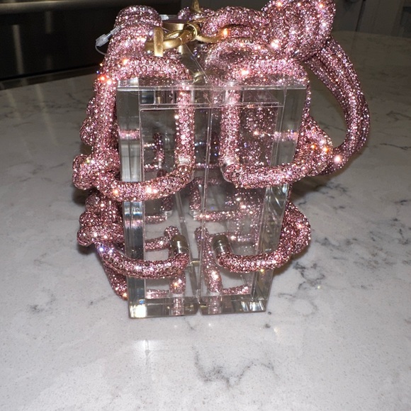 Cult Gaia Bess rhinestone shoulder bag - Picture 10 of 14